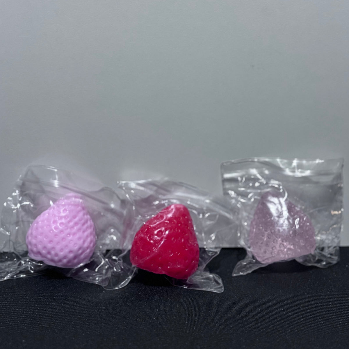 Tabba Strawberry Squishy Selection - Three Different Versions - Super Soft Sensory Squishies