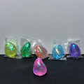 Small Teardrop Squishy Toy - Glitter Dream Drop Sugar Gel Stress Ball Sensory Squeeze Fidget