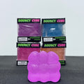 Textured Bubble Cube Squishy - Super Solid Stress Ball Sensory Squeeze Fidget Toy