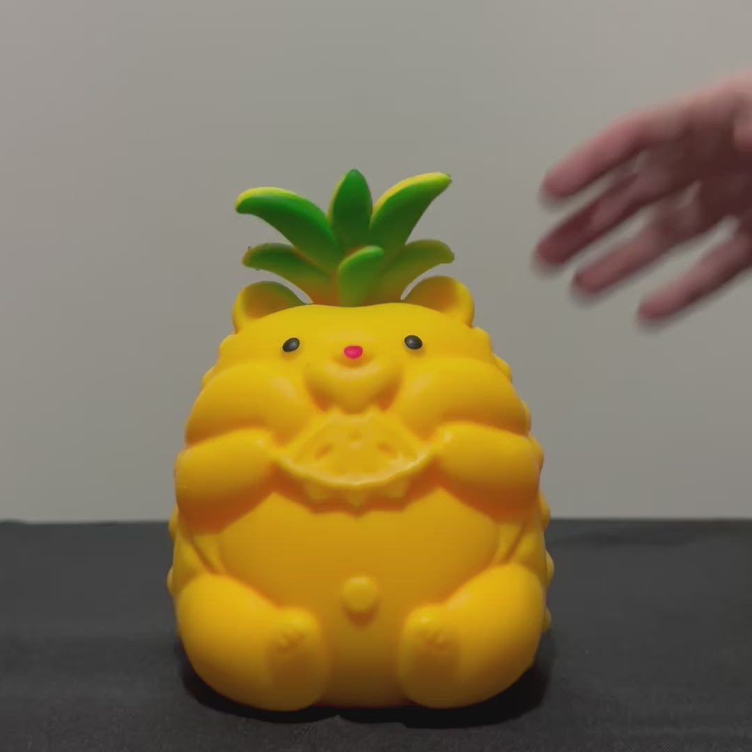 XL Fruit Squishy - Pineapple Or Grape - Sensory Extra Large Toy