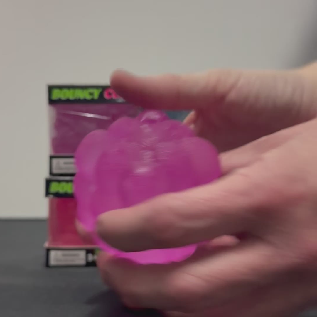 Textured Bubble Cube Squishy - Super Solid Stress Ball Sensory Squeeze Fidget Toy